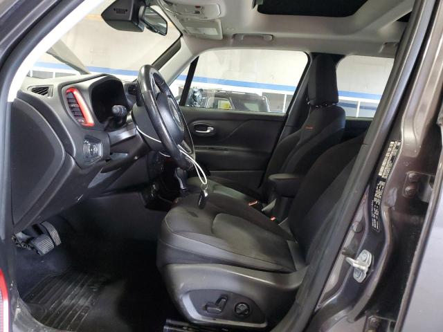 ZACCJBCBXJPH91734 - 2018 JEEP RENEGADE TRAILHAWK BLACK photo 7