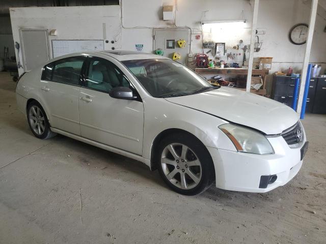 1N4BA41E38C834075 - 2008 NISSAN MAXIMA SE WHITE photo 4