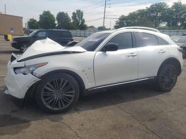 JN8CS1MU9HM141751 - 2017 INFINITI QX70 WHITE photo 1