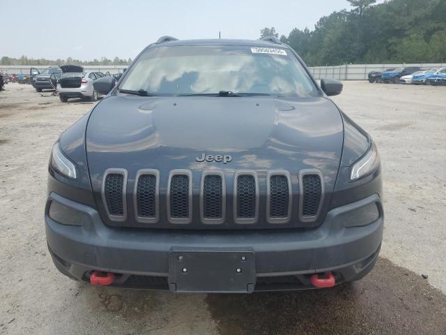 1C4PJMBS6HW551205 - 2017 JEEP CHEROKEE TRAILHAWK BLACK photo 5