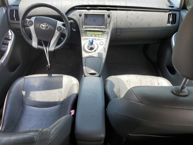 JTDKN3DUXB0304027 - 2011 TOYOTA PRIUS SILVER photo 8