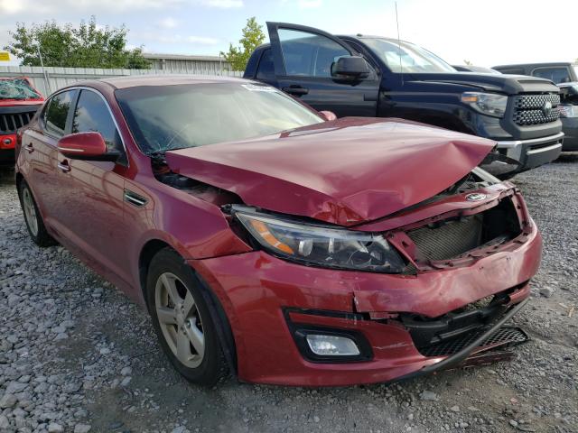 5XXGM4A75FG355713 - 2015 KIA OPTIMA LX MAROON photo 1