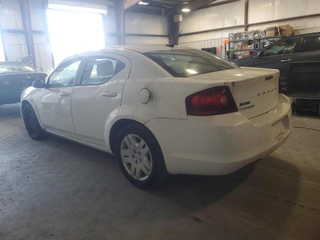 1B3BD4FBXBN563075 - 2011 DODGE AVENGER EXPRESS WHITE photo 2