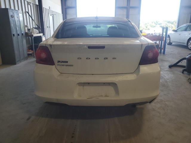 1B3BD4FBXBN563075 - 2011 DODGE AVENGER EXPRESS WHITE photo 6