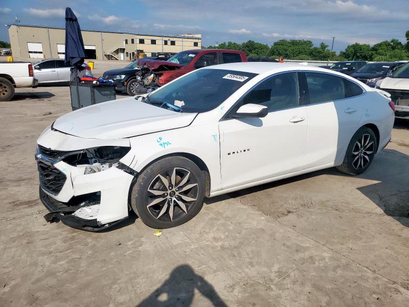 1G1ZG5ST8MF041012 - 2021 CHEVROLET MALIBU RS WHITE photo 1