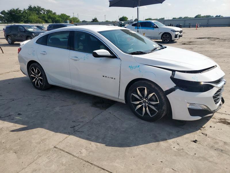 1G1ZG5ST8MF041012 - 2021 CHEVROLET MALIBU RS WHITE photo 4