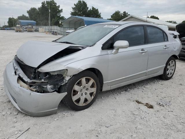 1HGFA16597L100060 - 2007 HONDA CIVIC LX SILVER photo 1