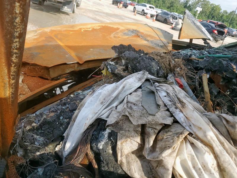 1GCPCPEX0AZ181263 - 2010 CHEVROLET SILVERADO C1500 烧焦的 照片 9