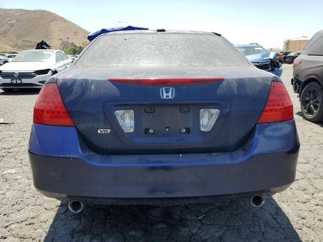 1HGCM66517A052959 - 2007 HONDA ACCORD EX BLUE photo 6