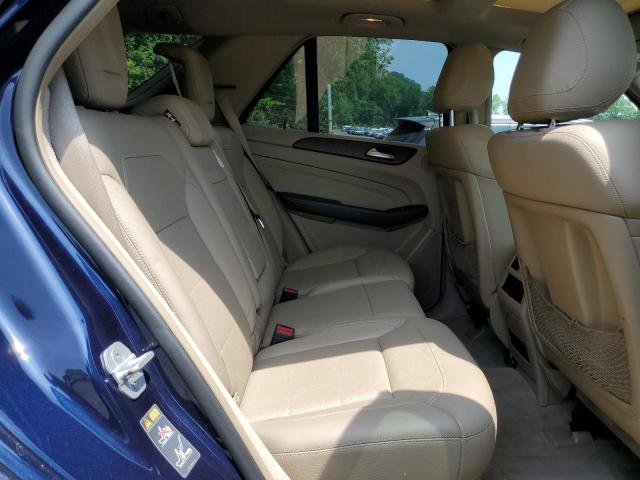 4JGDA5HB2FA529997 - 2015 MERCEDES-BENZ ML 350 4MATIC BLUE photo 11