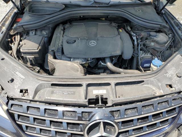 4JGDA5HB2FA529997 - 2015 MERCEDES-BENZ ML 350 4MATIC BLUE photo 12