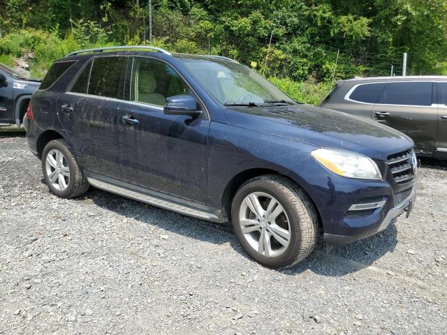 4JGDA5HB2FA529997 - 2015 MERCEDES-BENZ ML 350 4MATIC BLUE photo 4
