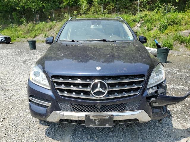 4JGDA5HB2FA529997 - 2015 MERCEDES-BENZ ML 350 4MATIC BLUE photo 5