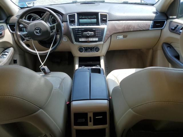 4JGDA5HB2FA529997 - 2015 MERCEDES-BENZ ML 350 4MATIC BLUE photo 8