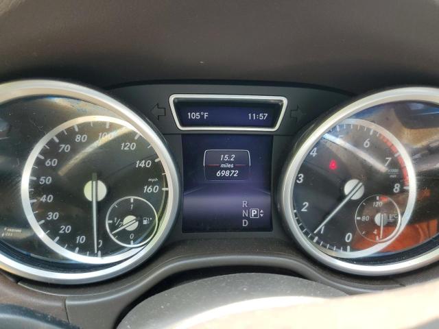 4JGDA5HB2FA529997 - 2015 MERCEDES-BENZ ML 350 4MATIC BLUE photo 9