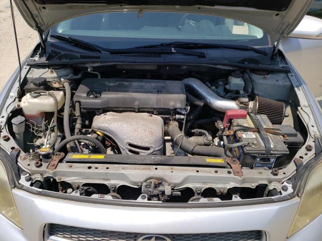 JTKDE167260111681 - 2006 TOYOTA SCION TC ვერცხლისფერი ფოტო 11