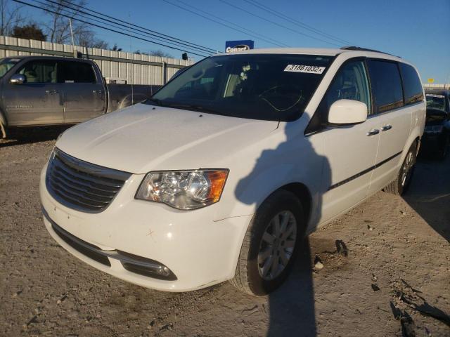 2C4RC1BG7GR253296 - 2016 CHRYSLER TOWN & COU TOURING WHITE photo 2