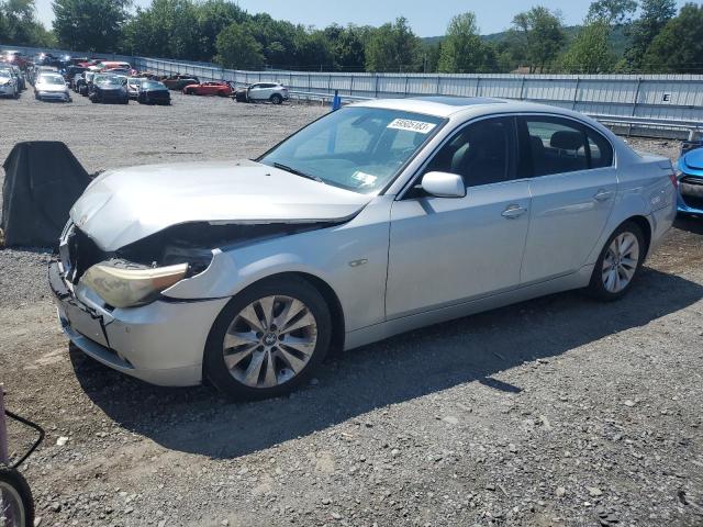 WBANB33545B115458 - 2005 BMW 545 I SILVER photo 1