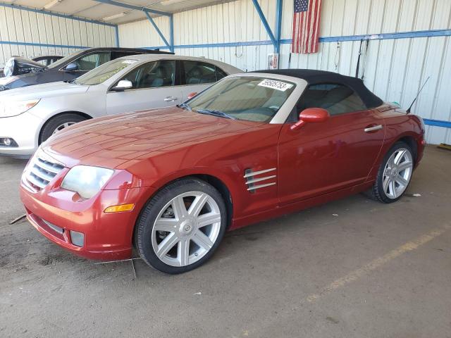 1C3AN65L75X033477 - 2005 CHRYSLER CROSSFIRE LIMITED RED photo 1