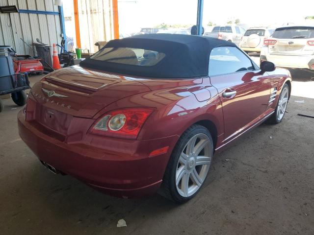 1C3AN65L75X033477 - 2005 CHRYSLER CROSSFIRE LIMITED RED photo 3