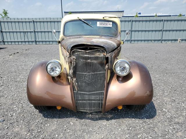 5W3806 - 1935 FORD TUDOR YELLOW photo 5