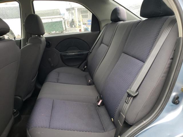 KL1TD56606B618109 - 2006 CHEVROLET AVEO BASE Mavi foto 6
