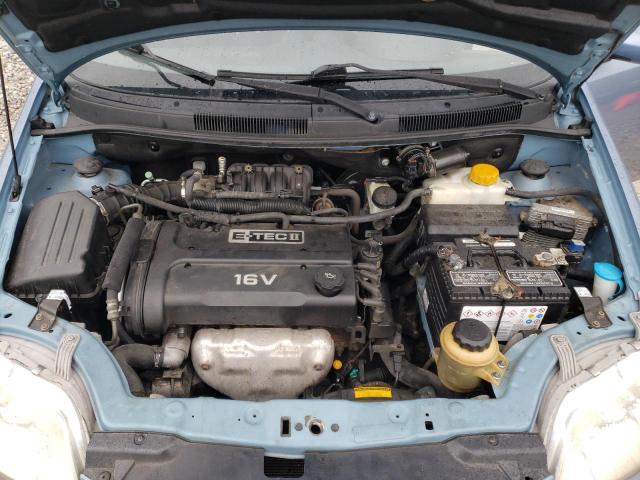 KL1TD56606B618109 - 2006 CHEVROLET AVEO BASE Mavi foto 7