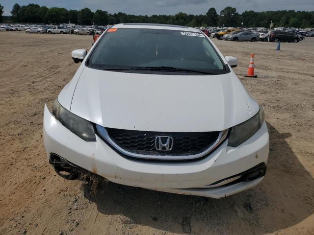 19XFB2F90EE085345 - 2014 HONDA CIVIC EXL 白色 照片 5