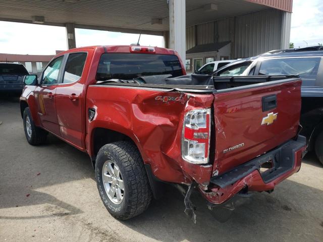 1GCGTBE30G1341357 - 2016 CHEVROLET COLORADO RED photo 3