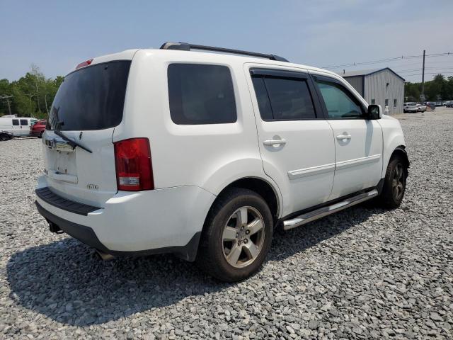 5FNYF48539B022887 - 2009 HONDA PILOT EXL WHITE photo 3