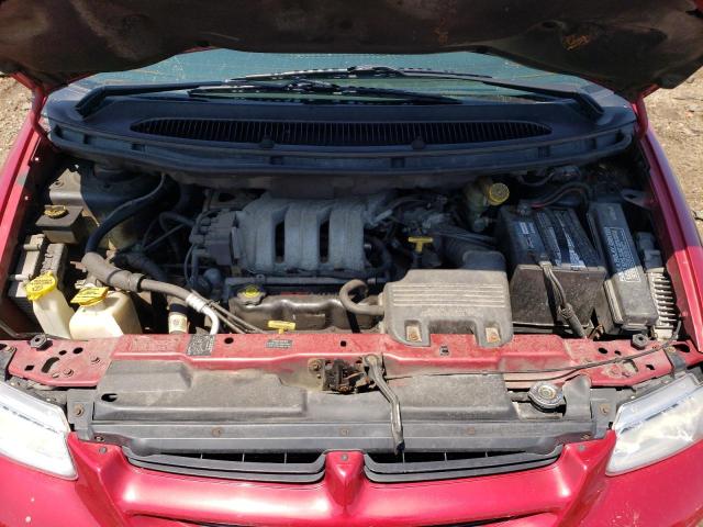 1B4GP54L2VB486833 - 1997 DODGE GRAND CARA LE RED photo 12