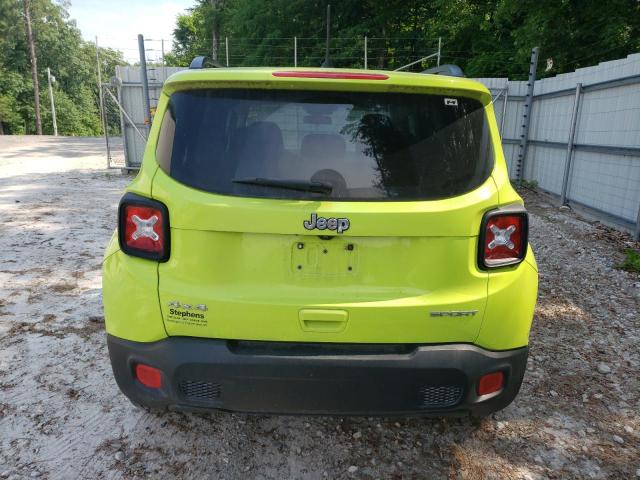 ZACCJBAB6JPJ46451 - 2018 JEEP RENEGADE SPORT GREEN photo 6