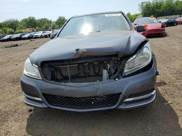 WDDGF8AB8DR250024 - 2013 MERCEDES-BENZ C 300 4MATIC GRAY photo 5