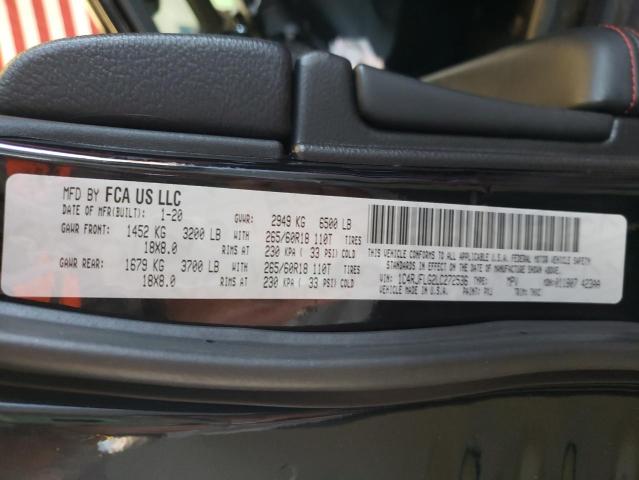 1C4RJFLG2LC272536 - 2020 JEEP GRAND CHER TRAILHAWK 黑色 照片 10