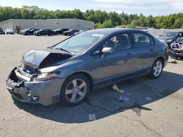 2HGFA16689H311047 - 2009 HONDA CIVIC LX-S GRAY photo 1