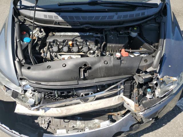 2HGFA16689H311047 - 2009 HONDA CIVIC LX-S GRAY photo 11