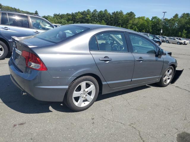 2HGFA16689H311047 - 2009 HONDA CIVIC LX-S GRAY photo 3
