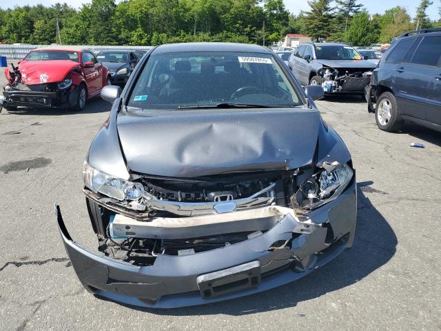 2HGFA16689H311047 - 2009 HONDA CIVIC LX-S GRAY photo 5