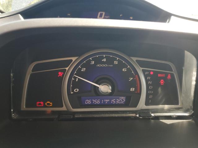 2HGFA16689H311047 - 2009 HONDA CIVIC LX-S GRAY photo 9