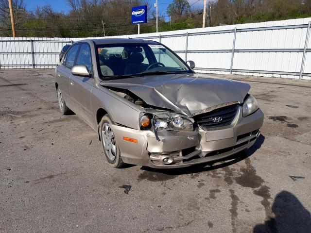 KMHDN46D65U086978 - 2005 HYUNDAI ELANTRA GLS GOLD photo 1