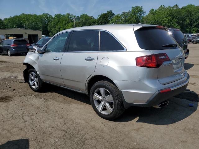2HNYD2H69BH548678 - 2011 ACURA MDX TECHNOLOGY SILVER photo 2