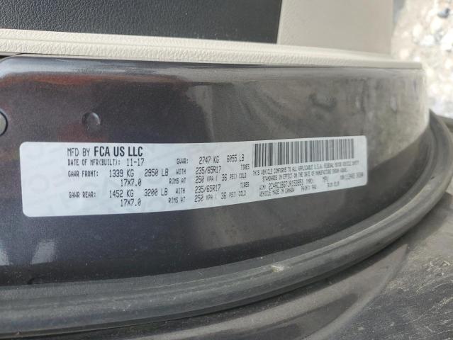 2C4RC1BG7JR153951 - 2018 CHRYSLER PACIFICA TOURING L ნაცრისფერი ფოტო 13