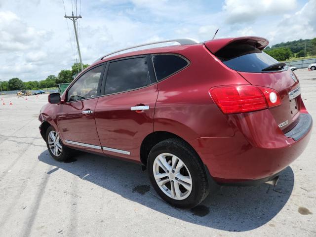 JN8AS5MT8DW021413 - 2013 NISSAN ROGUE S RED photo 2
