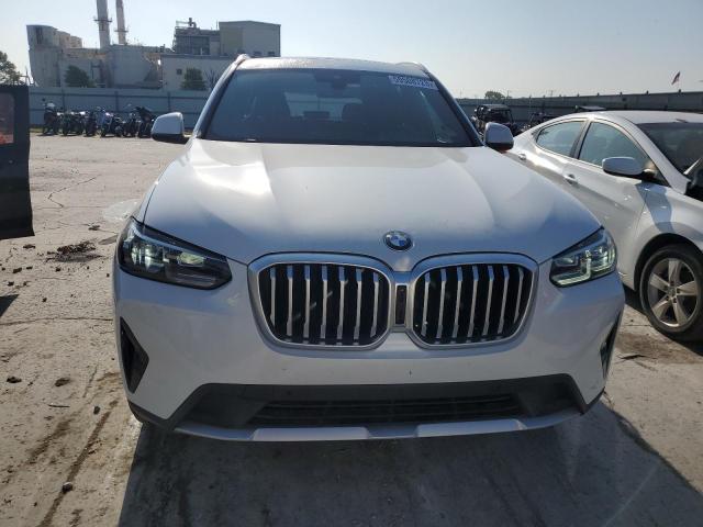 5UX53DP05N9L73157 - 2022 BMW X3 XDRIVE30I WHITE photo 5