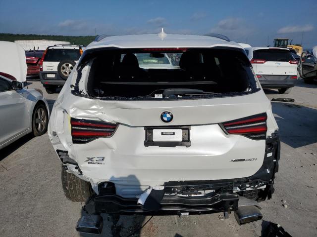 5UX53DP05N9L73157 - 2022 BMW X3 XDRIVE30I WHITE photo 6