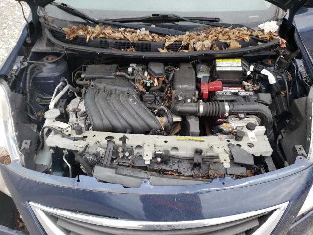 3N1CN7AP6DL844879 - 2013 NISSAN VERSA S BLUE photo 7