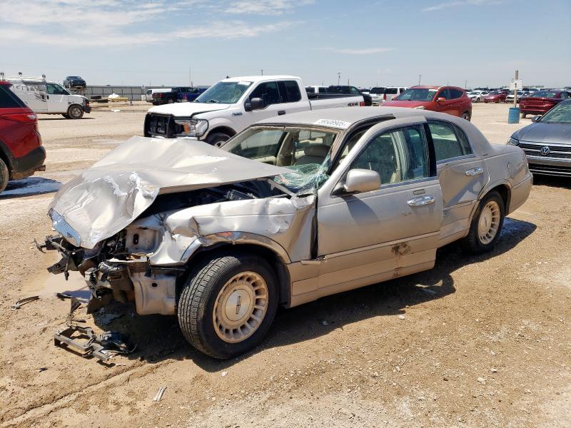 1LNHM81W9XY659162 - 1999 LINCOLN TOWN CAR EXECUTIVE Beige Foto 1