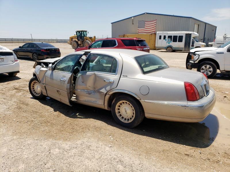 1LNHM81W9XY659162 - 1999 LINCOLN TOWN CAR EXECUTIVE Beige Foto 2