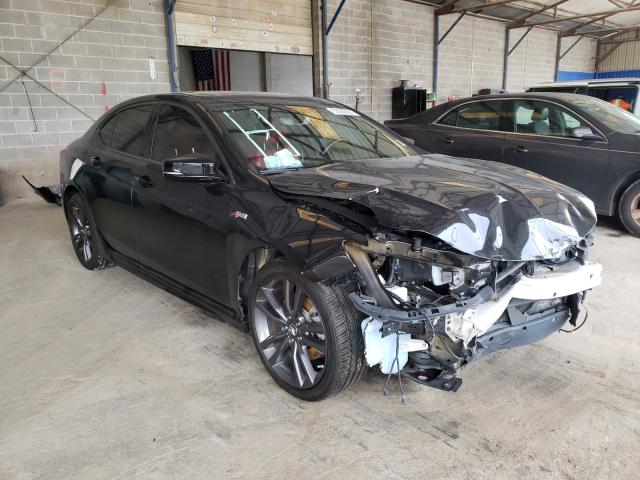 19UUB2F68JA001297 - 2018 ACURA TLX TECH+A Черный фото 1