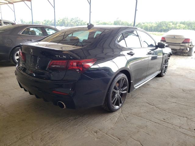 19UUB2F68JA001297 - 2018 ACURA TLX TECH+A Черный фото 4